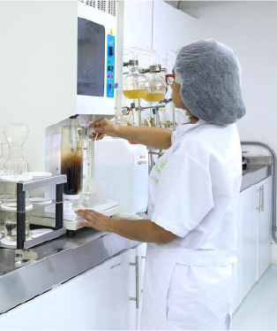 Laboratorio de calidad ENALIA